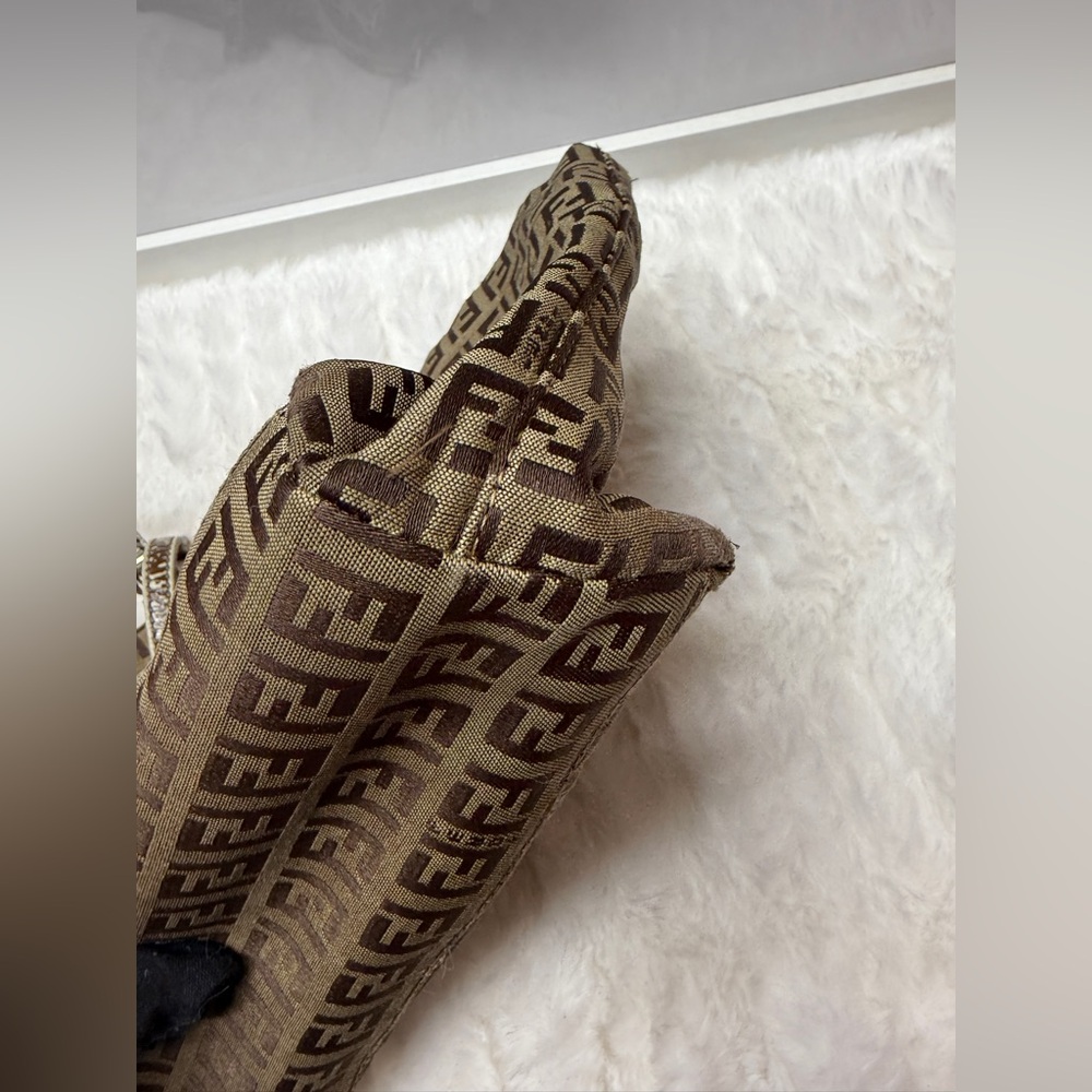 FENDI-8BH214 CNL Zucchino Tote - Picture 6 of 11